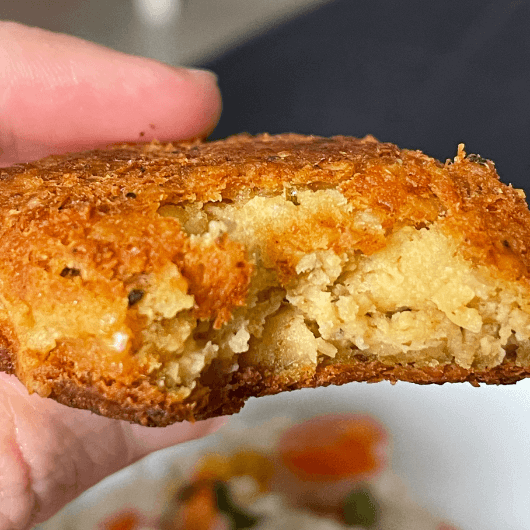 csicseriborsó fasírt recept