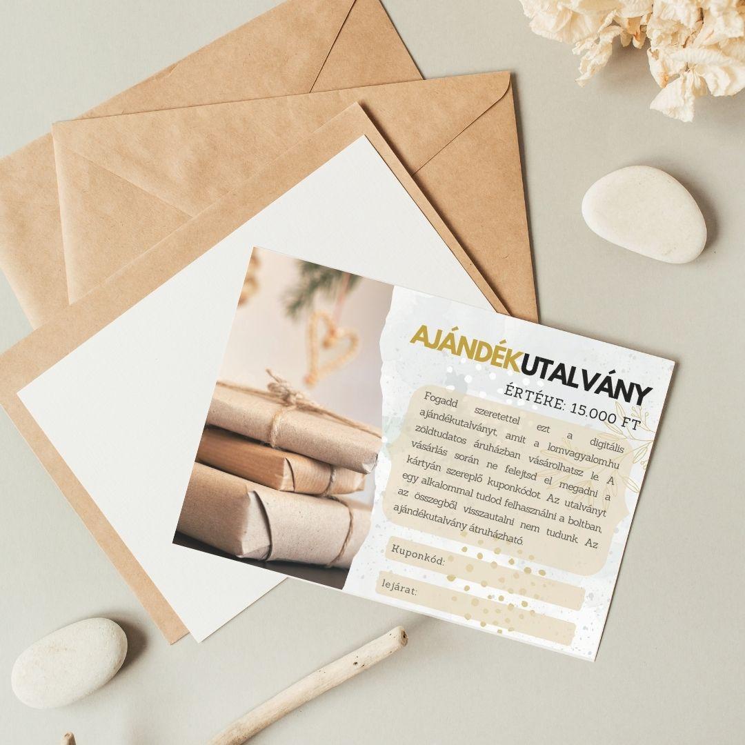 ajándékutalvány 15000 Ft