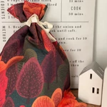 Kenyeres zsák PUL béléssel - őszi erdő