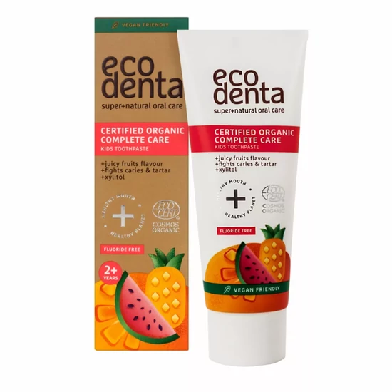 Ecodenta fogkrém gyerekeknek BIO, fluoridmentes 75 ml