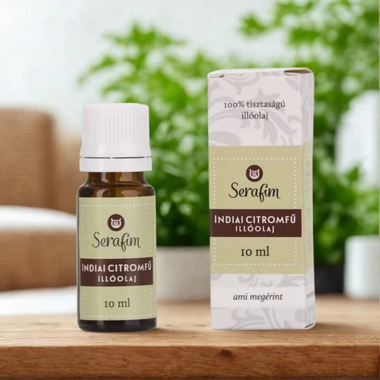 Serafim indiai citromfű illóolaj 10 ml