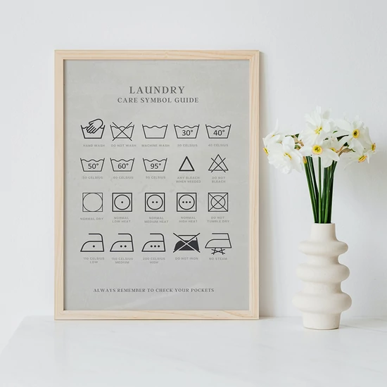 Mosási útmutató print - A4 méretben