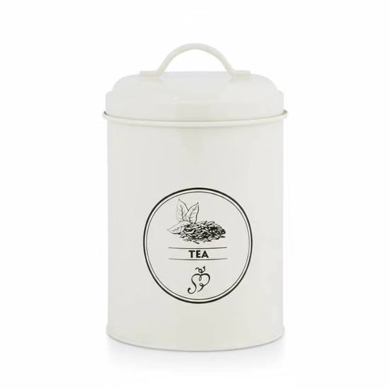 Teafűtartó fém doboz 1,3 literes