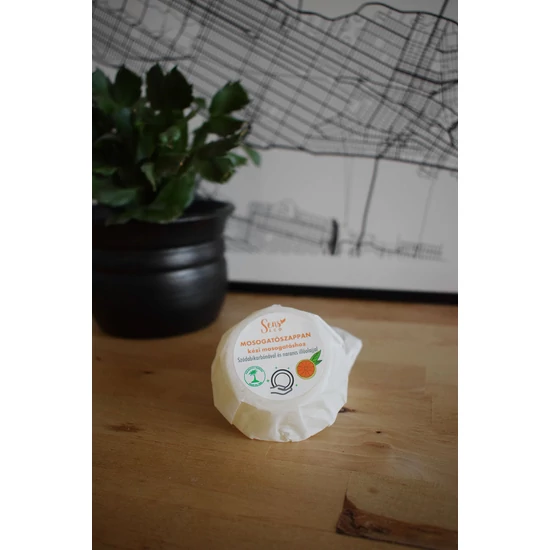 SensEco mosogatószappan - szilárd mosogatószer tömb, 85 g