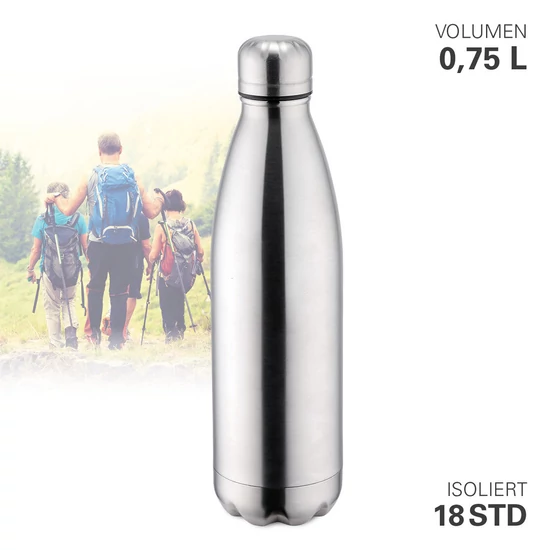 WEIS rozsdamentes acél termosz, 750 ml