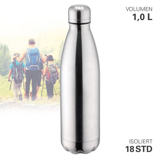 WEIS rozsdamentes acél termosz, 1000 ml