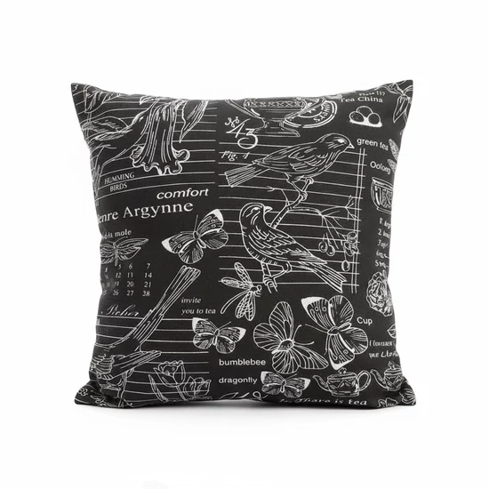 100% pamut párnahuzat 40x40cm - Flora &amp; Fauna