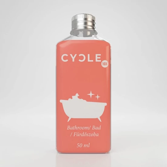 Cycle fürdőszobai tisztító koncentrátum - levendula és menta - 50 ml