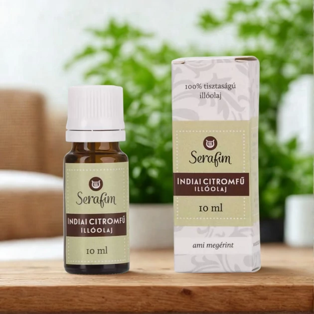 Serafim indiai citromfű illóolaj 10 ml