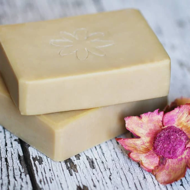 Napvirág szappan - Shea vajjal, vanília és ylang-ylang illóolajjal, 120g