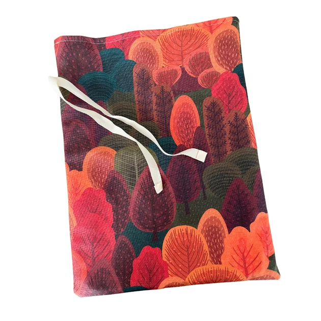 Kenyeres zsák PUL béléssel - őszi erdő