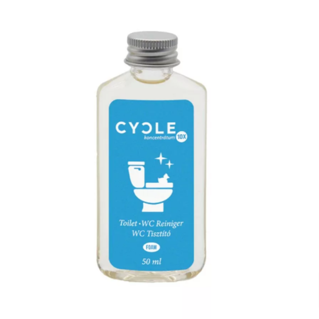 Cycle WC tisztító hab koncentrátum - levendula és menta - 50 ml